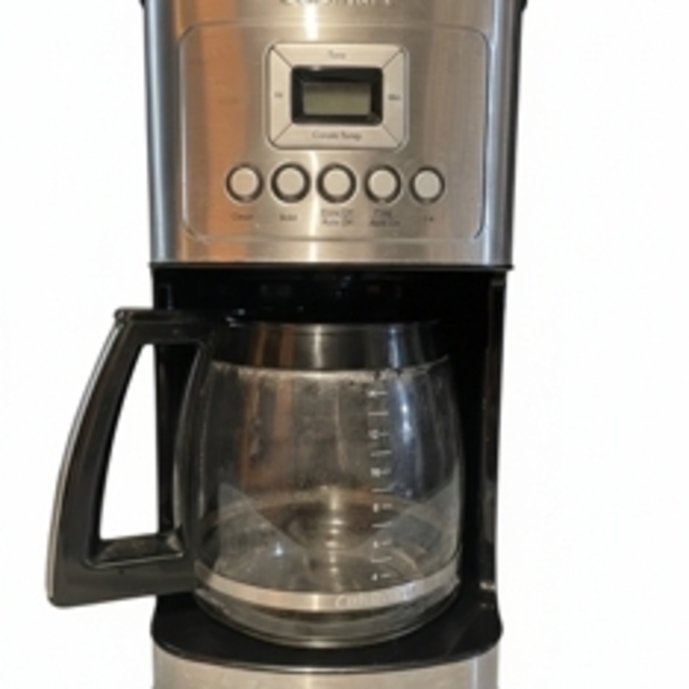 Cuisinart Black and Silver Drip Coffee Machine